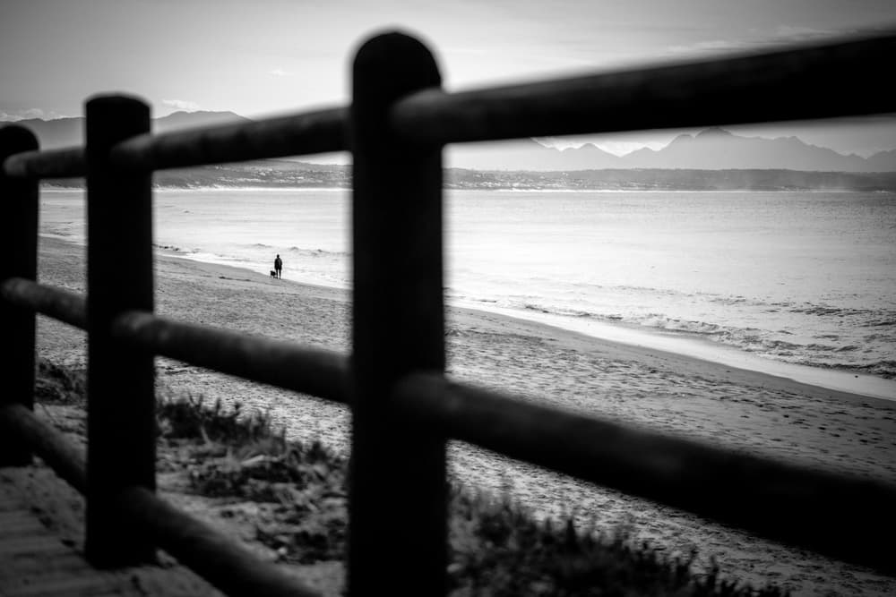 Op die strand by Boris Hristov — canvas wall art
