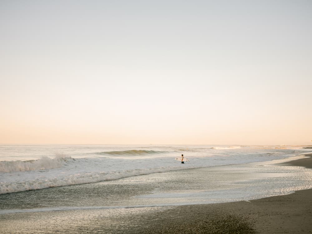 The First Surfer by Raisa Zwart — canvas wall art
