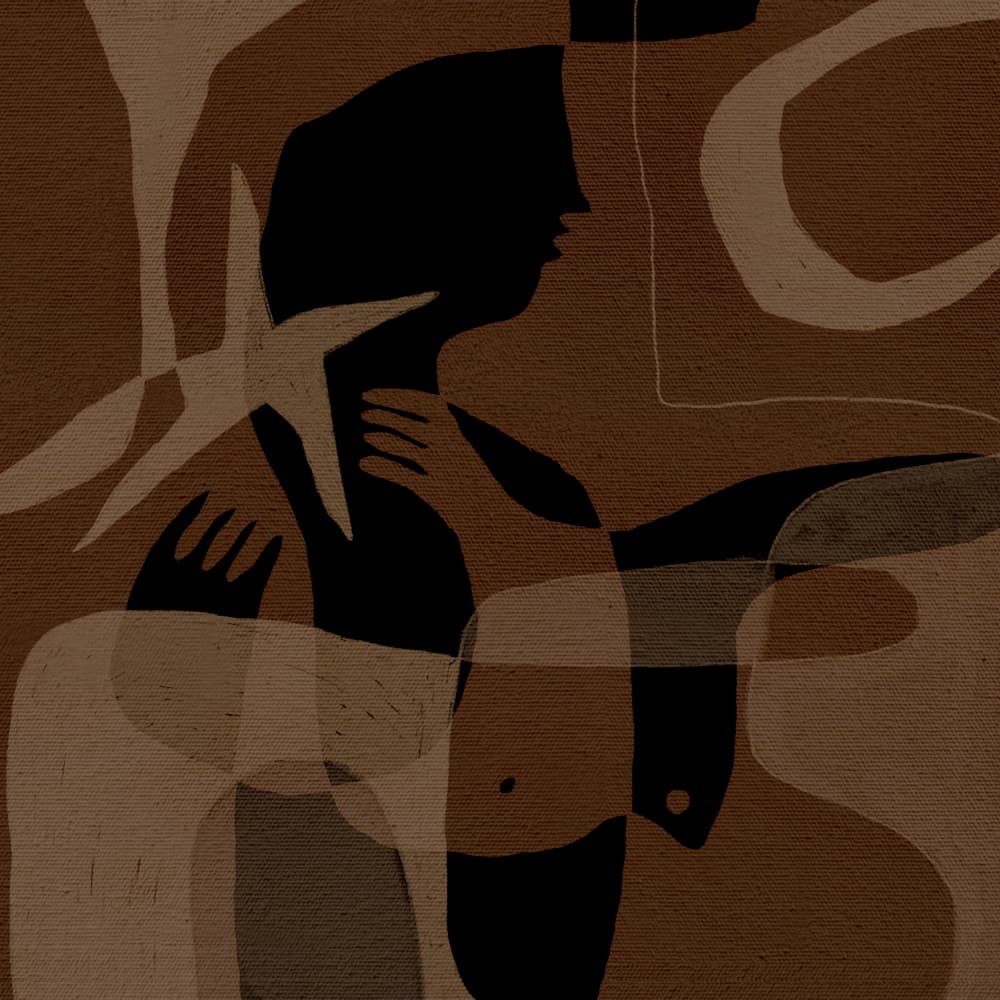 Awakening 3 by Shatha Al Dafai — canvas wall art