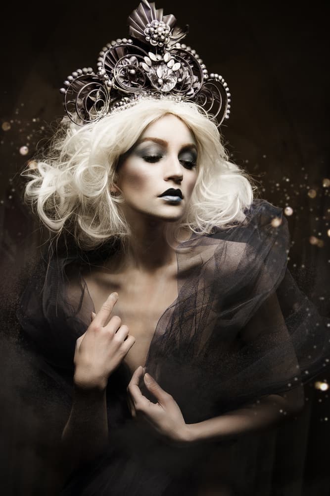 Ethereal Dark Queen by Siegart — canvas wall art