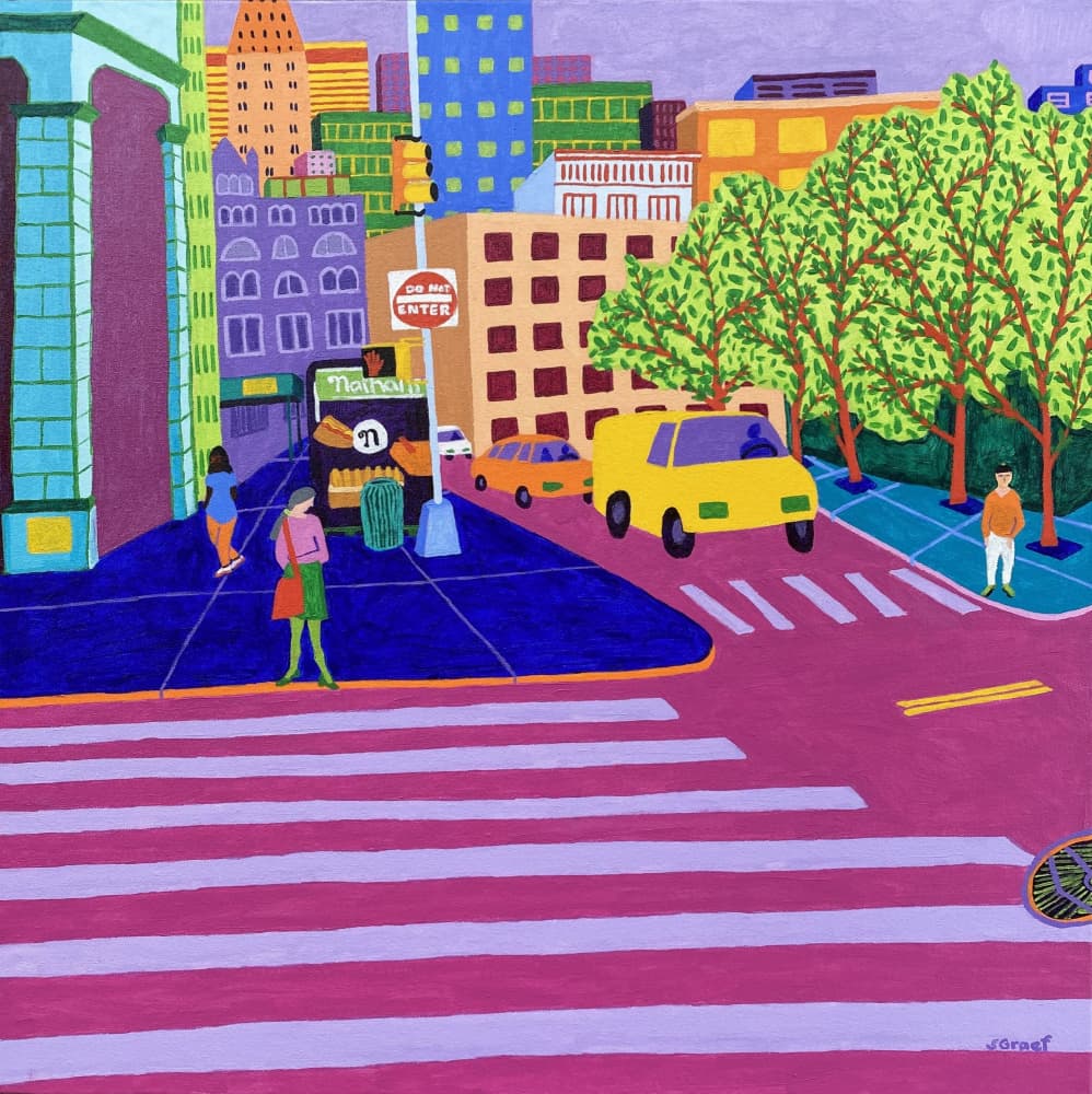 14th Street by Sue Graef — canvas wall art