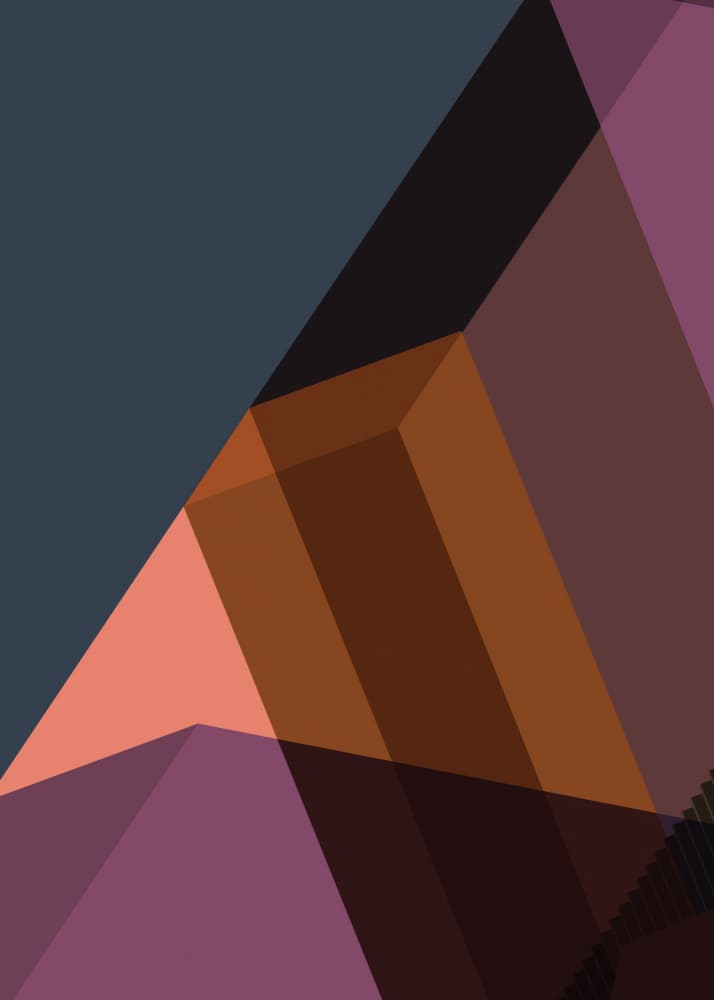 Bold Geometric Composition by Leigh Bagley — canvas wall art