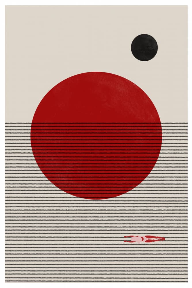 Floating Horizons by THE MIUUS STUDIO — canvas wall art