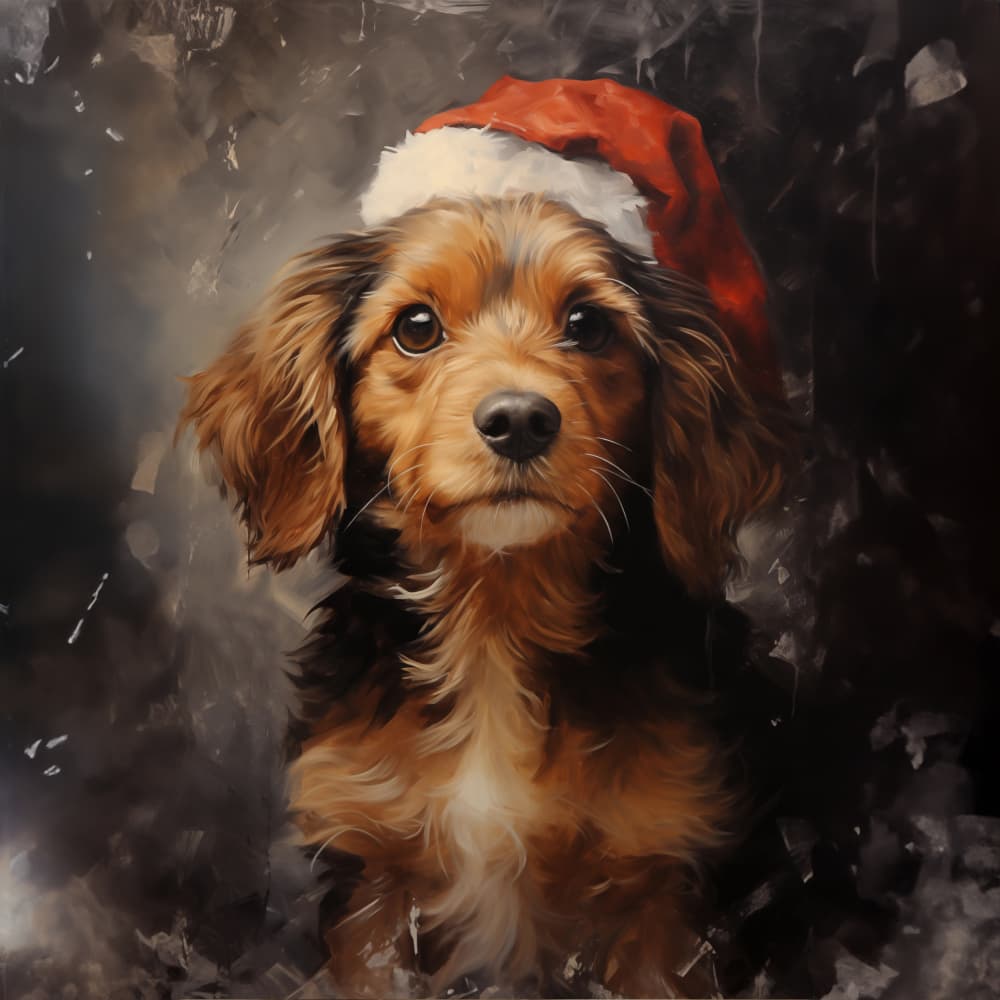 Dog 4 by Emel Tunaboylu — canvas wall art