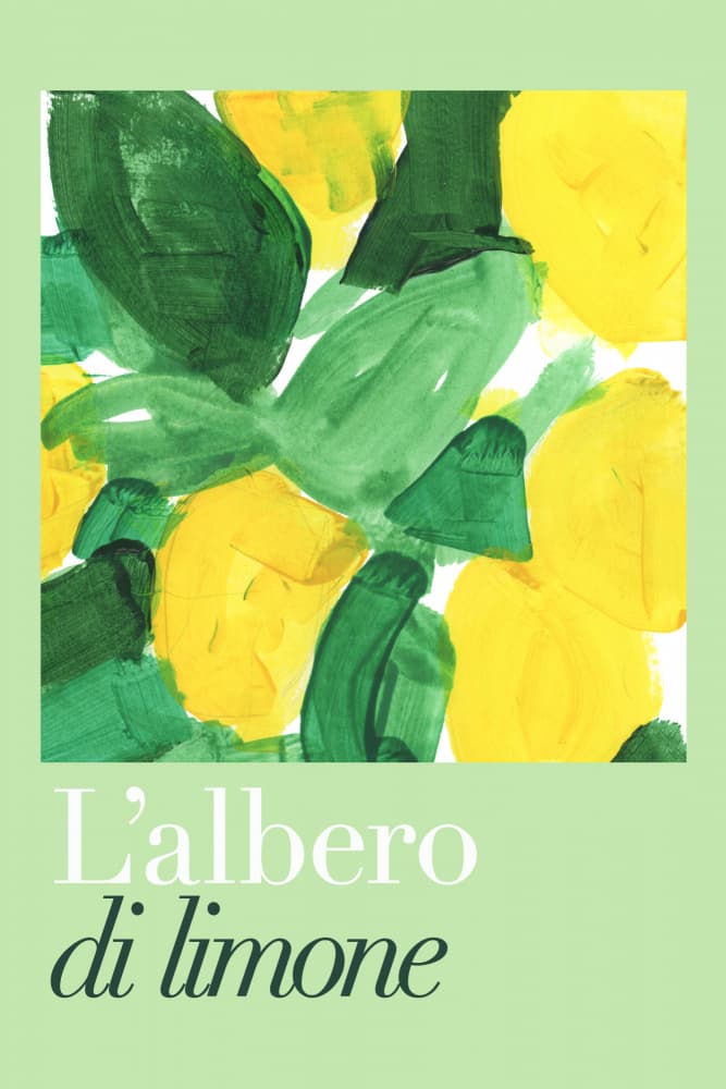 Abstract Lemon Tree by cartissi — canvas wall art