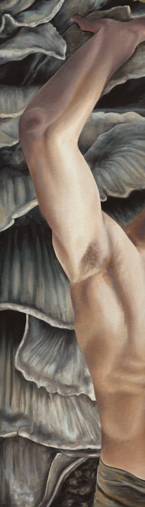 Powerful Human Form by Viccy Wanliss — canvas wall art