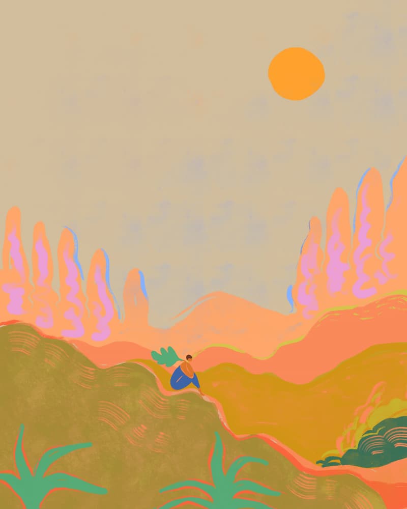 Wide Open Spaces by Arty Guava — canvas wall art