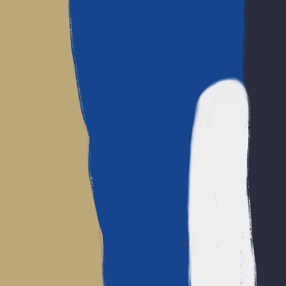 Bold Vertical Color Blocks by Little Dean — canvas wall art