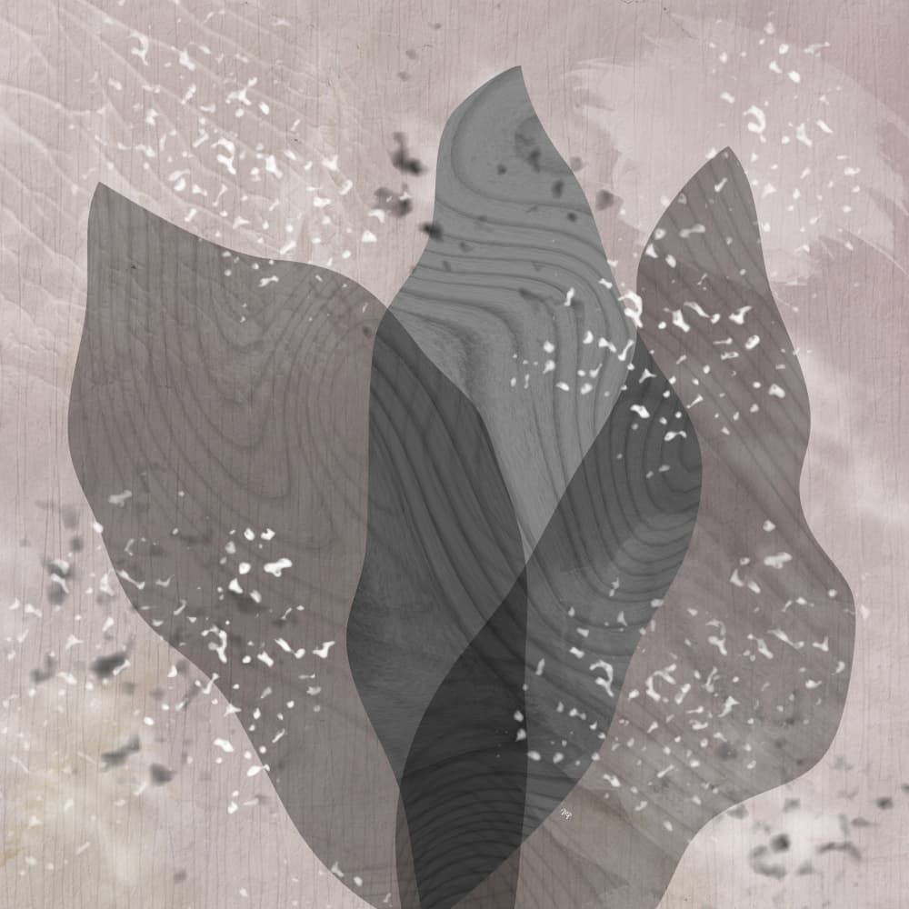 Muted Organic Forms by Martina — canvas wall art