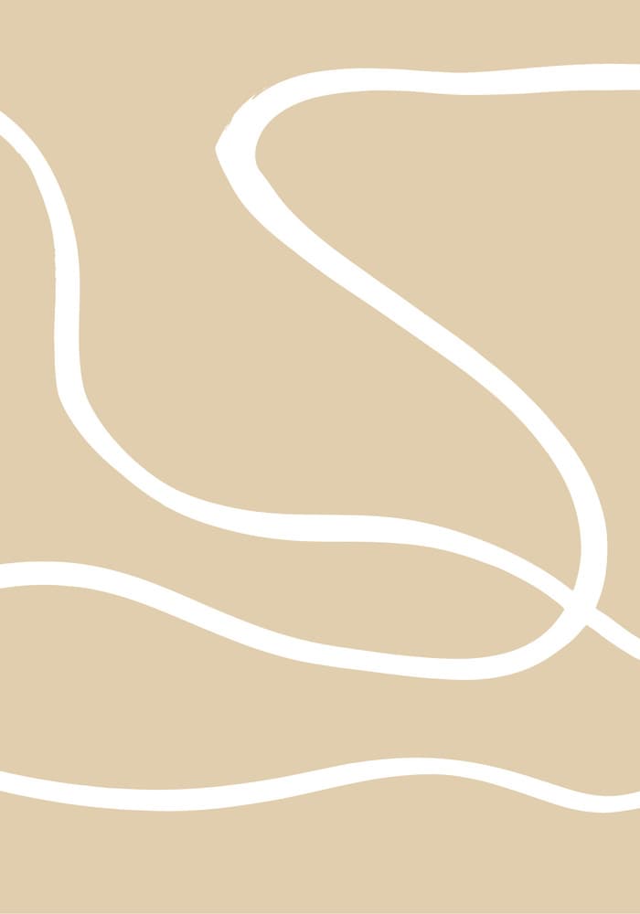 Minimalist Flowing Lines by Pictufy Studio — canvas wall art