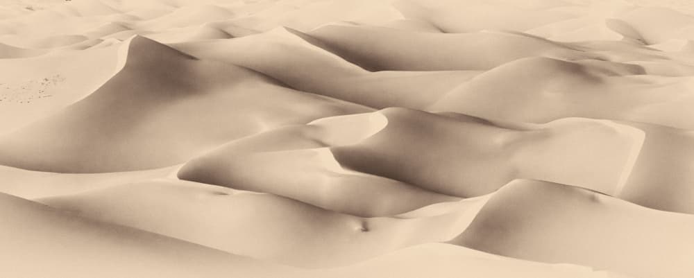 Warm Desert Dunes by Dianne Mao — canvas wall art