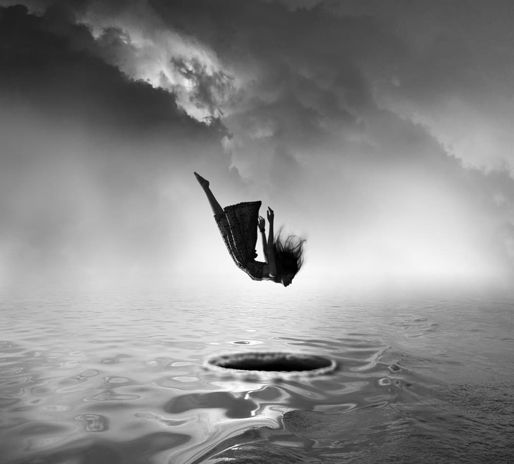 Falling Into The Deep by Hari Sulistiawan — canvas wall art