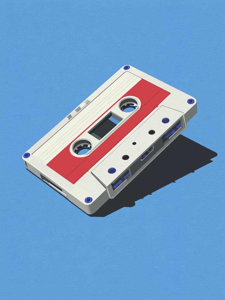 Retro Cassette Tape