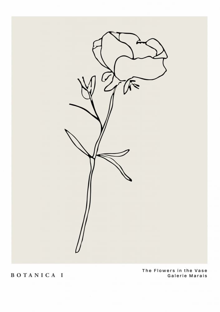 Botanicalineno14 by Treechild — canvas wall art
