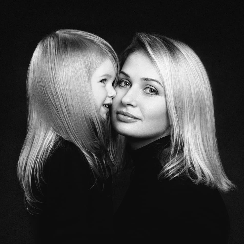 Mother Daughter Secret by Boris Belokonov — canvas wall art