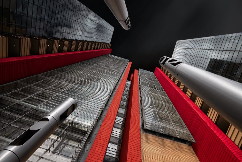 Dynamic Urban Lines by Tomasz Buczkowski ( Tomush ) — canvas wall art