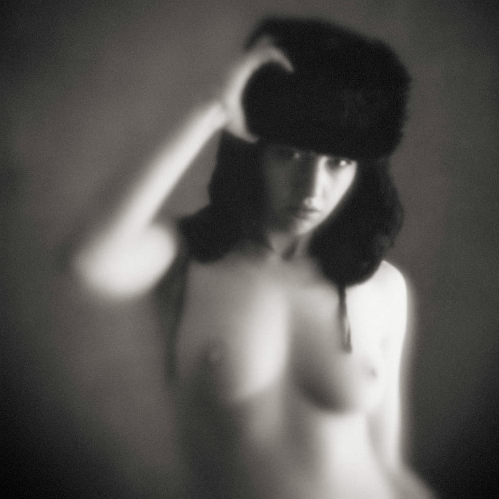 Ear warmer by Mel Brackstone — canvas wall art