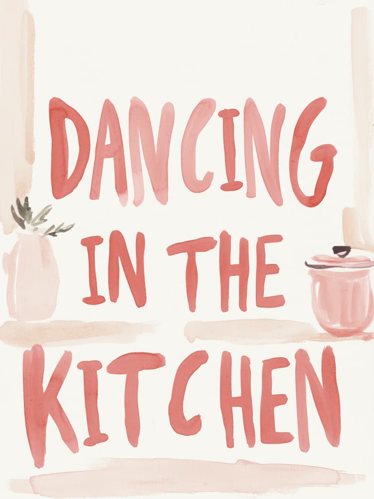 Kitchen Groove by Treechild — canvas wall art
