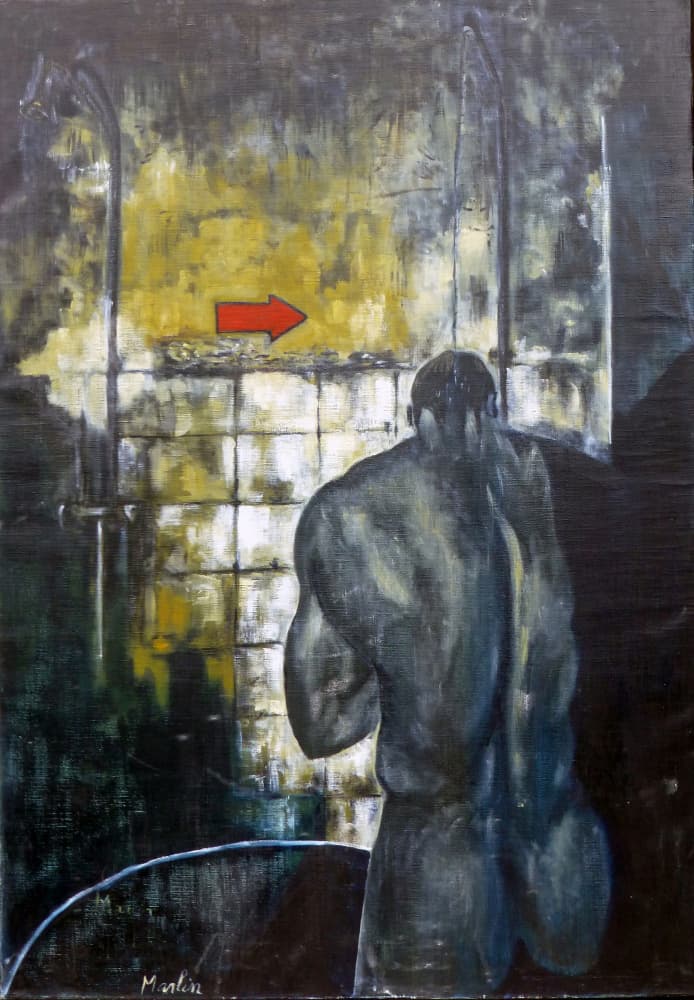 Urban Figure Direction by Pascal Marlin — canvas wall art