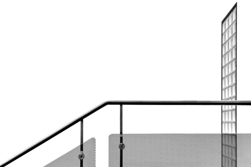 Geometric Glass Block Design by Jeroen van de Wiel — canvas wall art