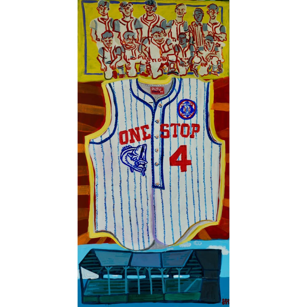 Classic Baseball Days by Steve Spencer — canvas wall art