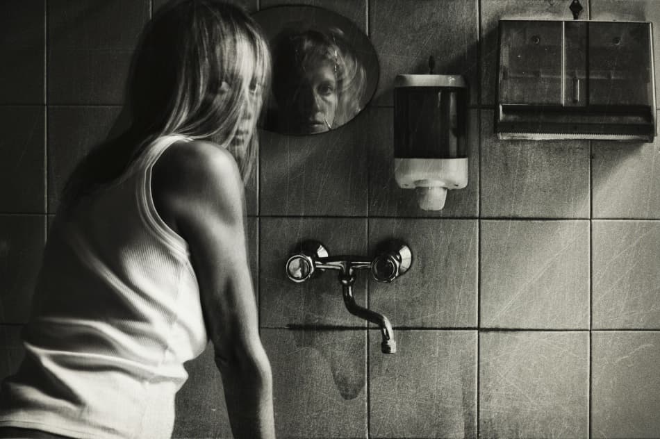 Reflected Gaze by Stefano Miserini — canvas wall art