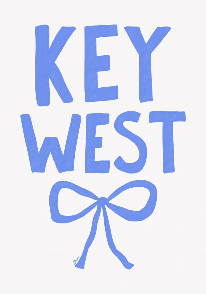 Key West by Athene Fritsch — canvas wall art