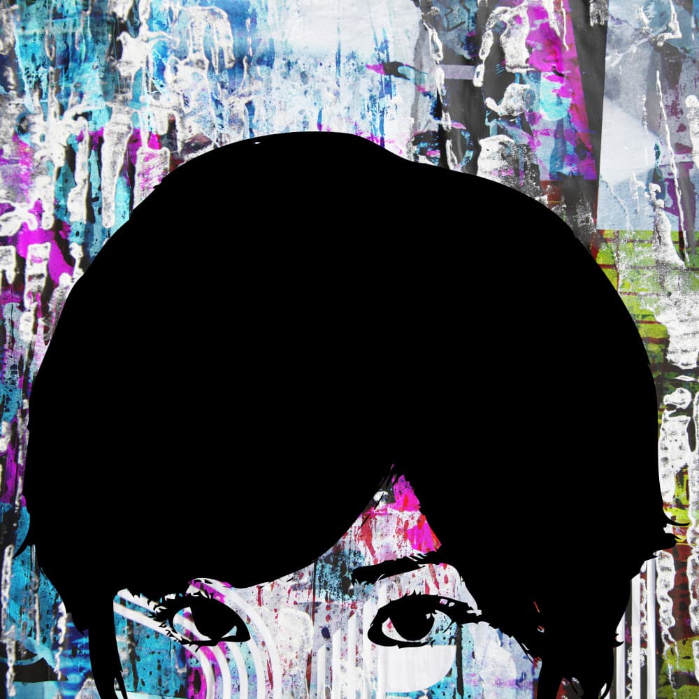 Colorful Urban Gaze by PASLIER Morgan — canvas wall art