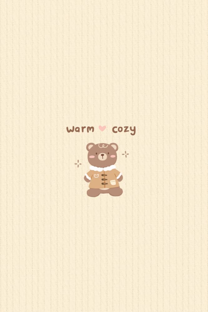 Warm Cozy Bear by Xuan Thai — canvas wall art