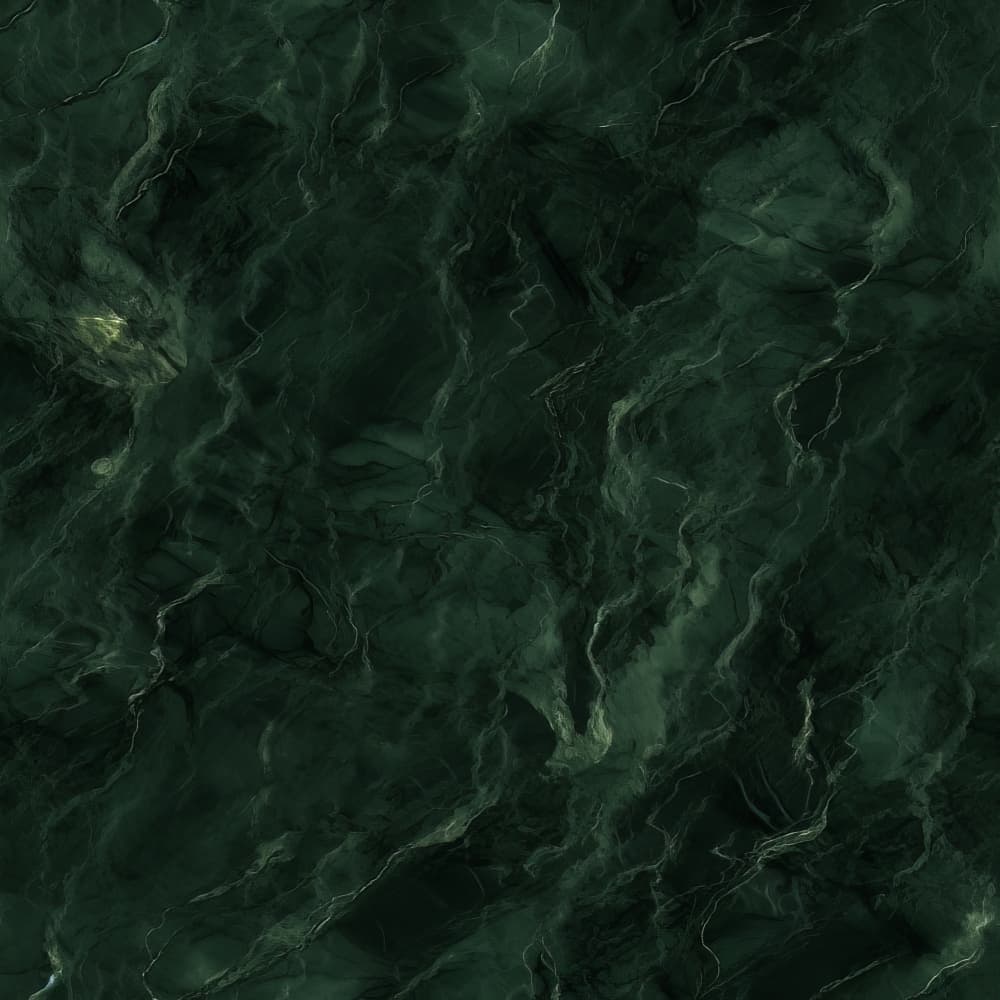 Deep Green Marble by Bilge Paksoylu — canvas wall art