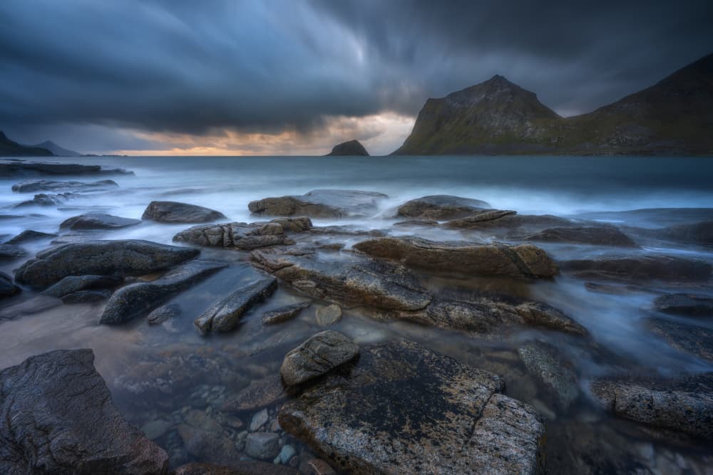Wild Coastal Landscape by Adam Pachula — canvas wall art