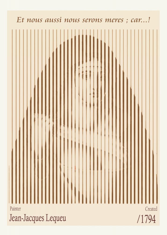 Mother And Child Illusion by Doa Project — canvas wall art