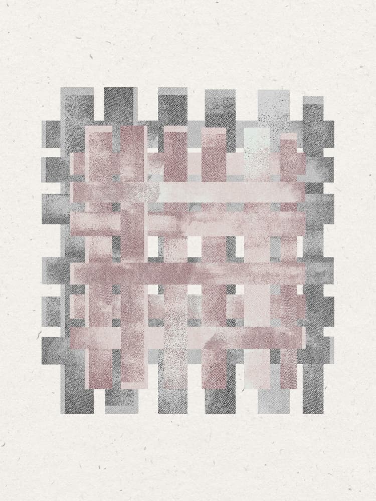Woven Echoes by THE MIUUS STUDIO — canvas wall art