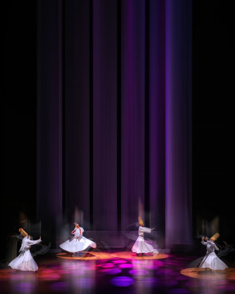 Mystical Sufi Whirling by Mohamed Shawki — canvas wall art