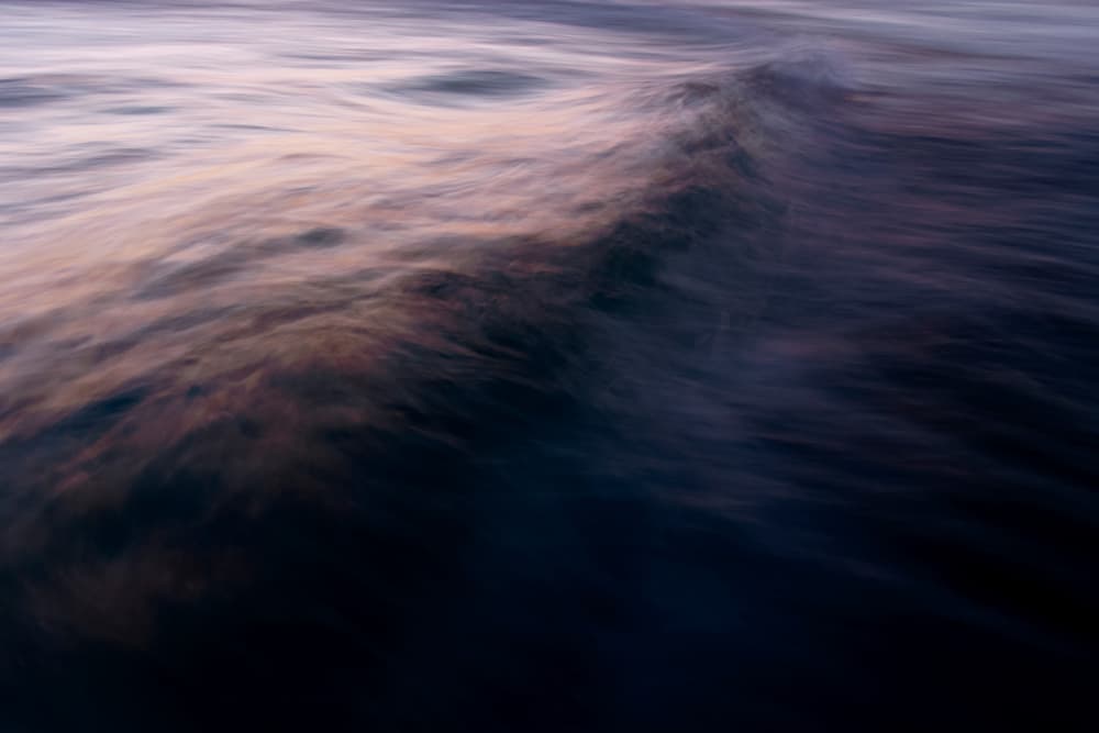 Twilight Ocean Blur by Tal Paz-Fridman — canvas wall art