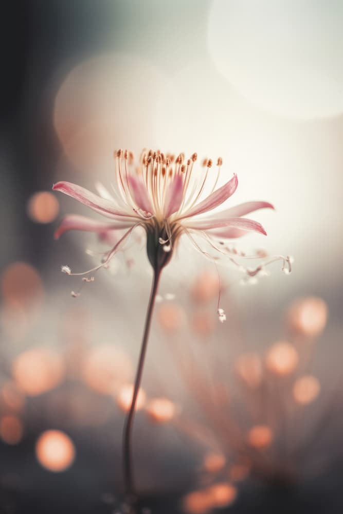 Delicate Bloom by Treechild — canvas wall art