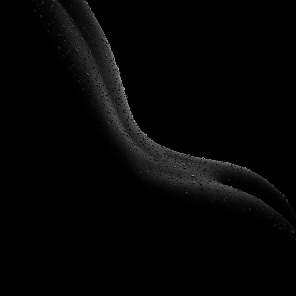 Sensual Wet Curves by Mountain Cloud — canvas wall art