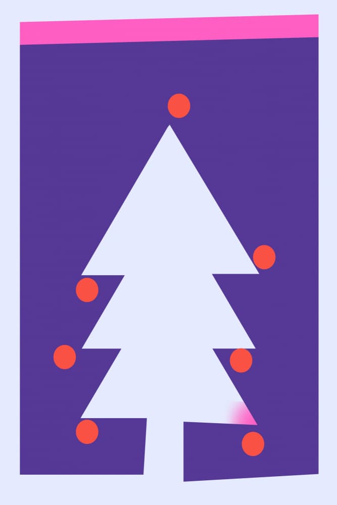 Xmas Christmas (2025) – 00058 by Kubistika — canvas wall art
