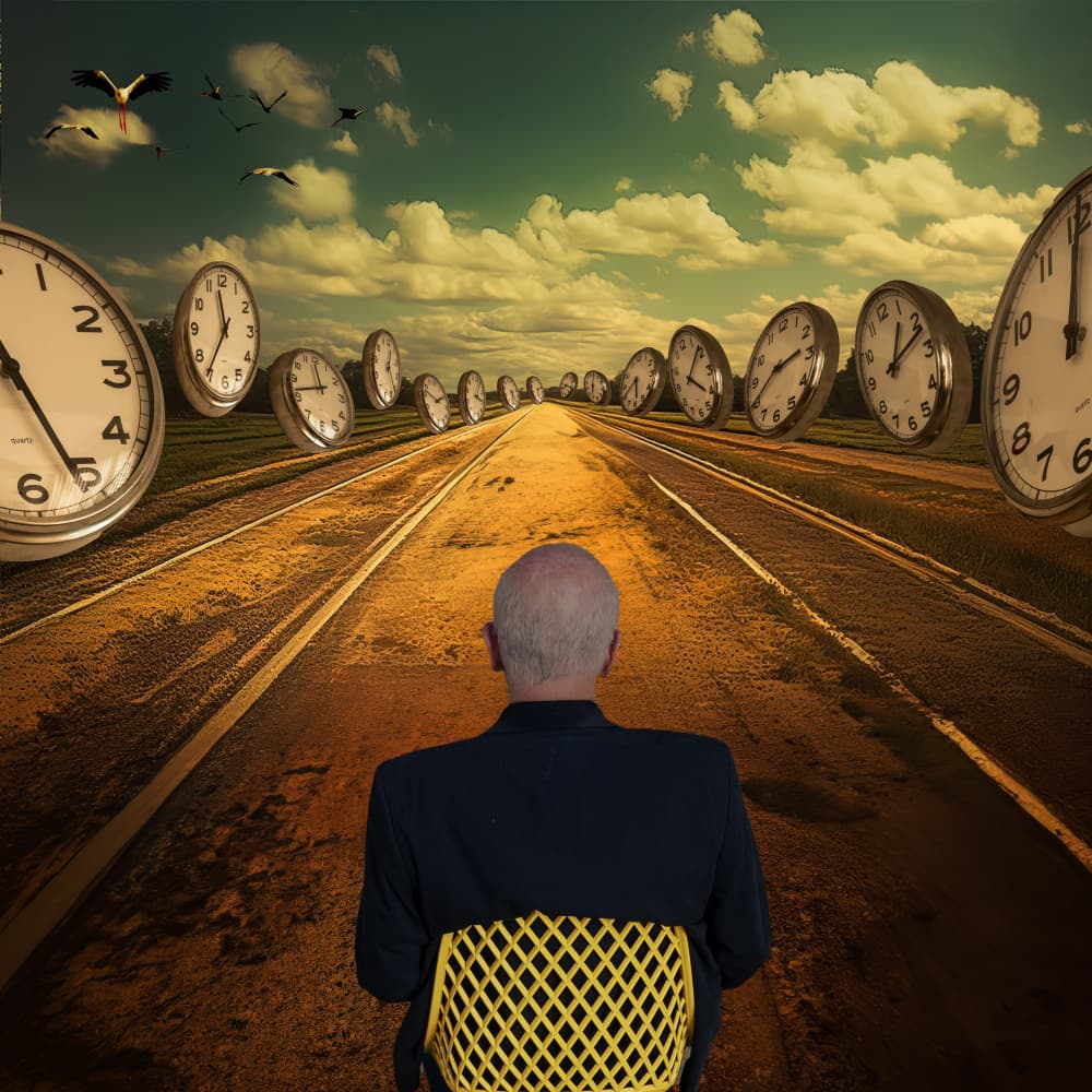 Path of Time by Dov Fuchs — canvas wall art