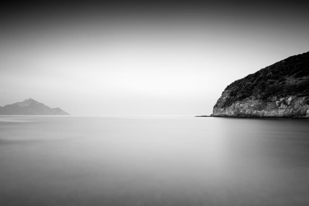 Tranquil Island Waters by Catalin Baican — canvas wall art