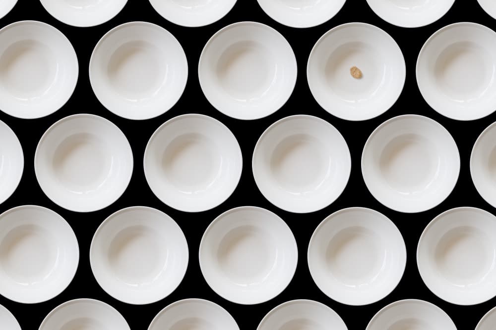 Crisp White Bowls by Jacqueline Hammer — canvas wall art