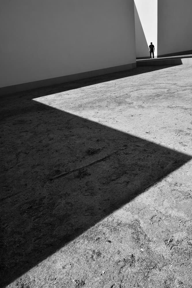 Lone Figure in Light by Florentinus Joseph — canvas wall art
