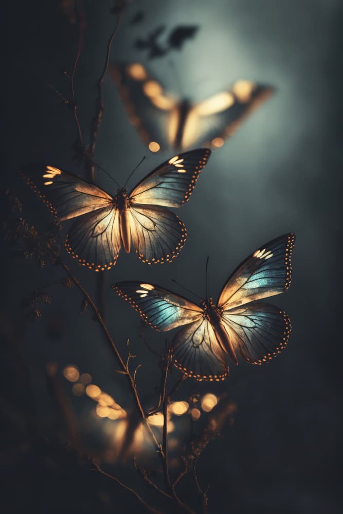 Ethereal Flight by Treechild — canvas wall art