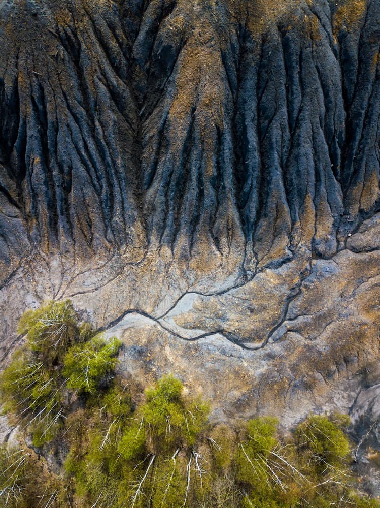 Eroded Earth Patterns by Alexey Kharitonov — canvas wall art