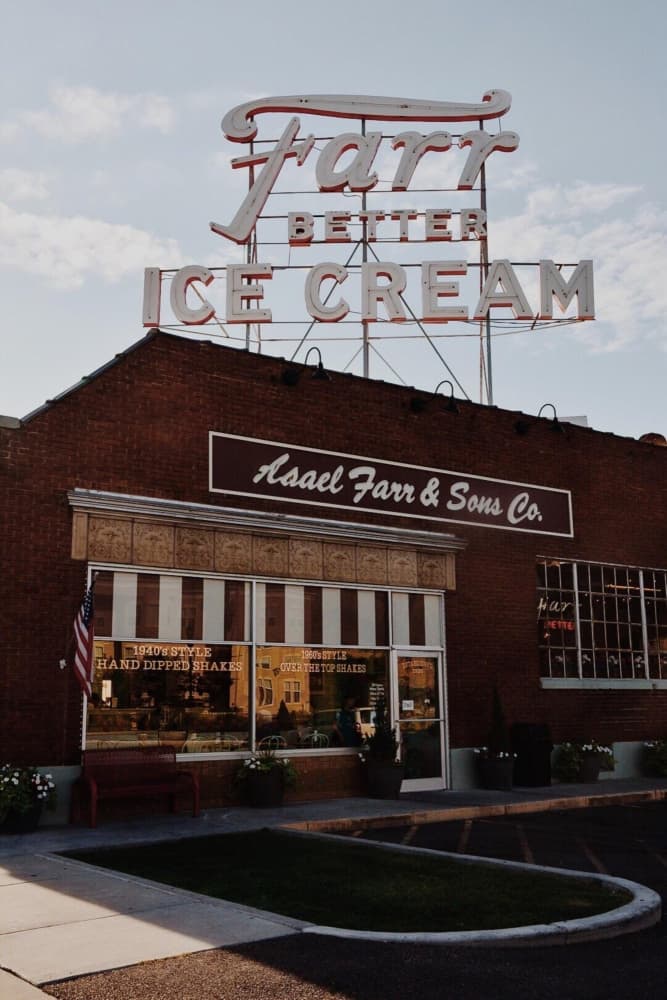 Vintage Ice Cream Shop