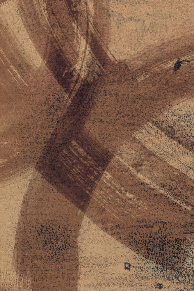 Brown Brushstroke Movement