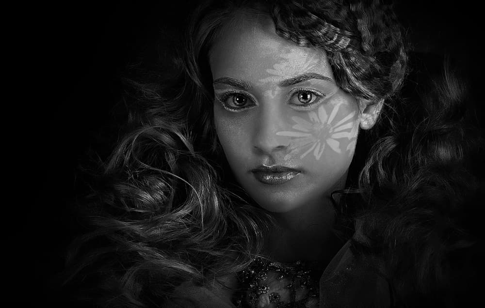 Captivating Painted Portrait by Adela  Lia Rusu — canvas wall art