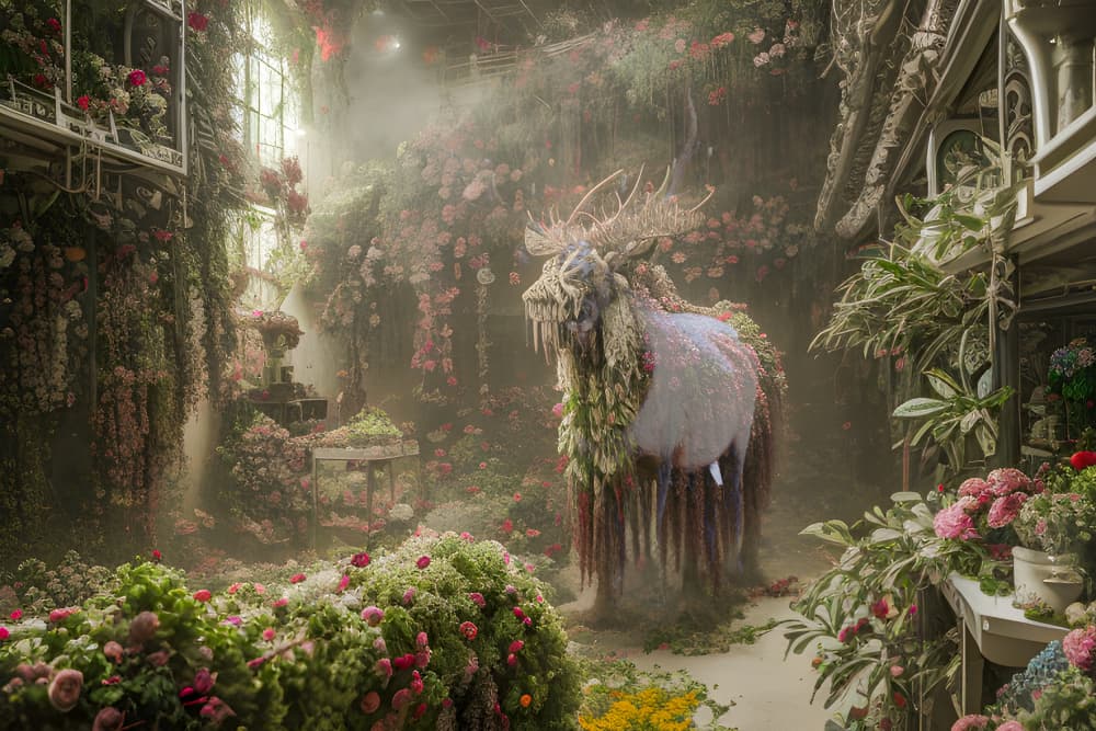Enchanted Garden Creature by Ciupureanu Dan — canvas wall art