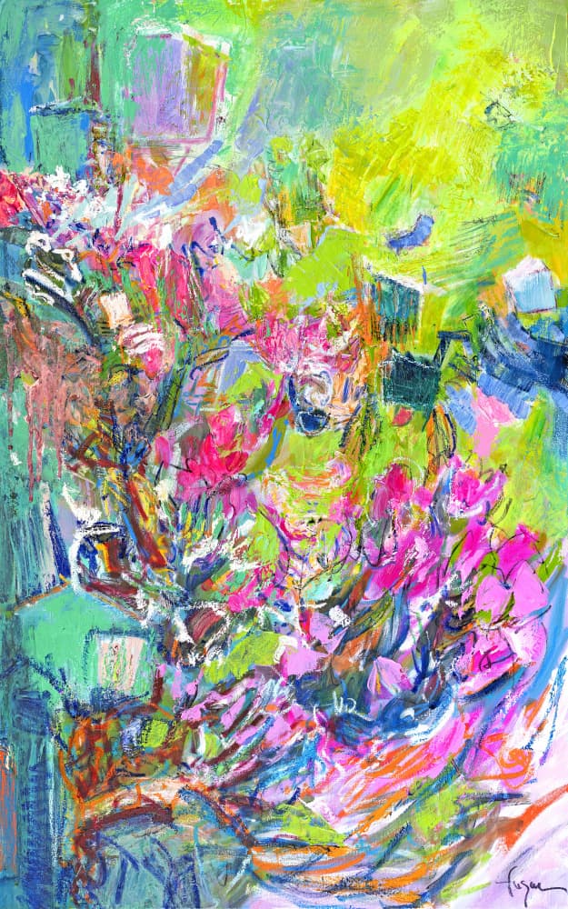 Blooming Dreamscape by Dorothy Fagan — canvas wall art