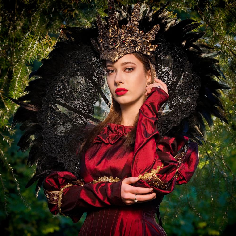 Dark Fantasy Queen by Milan Uhrin AFIAP AZSF — canvas wall art